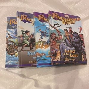 Adventure in Odessey The Imagination Station books 26,  27, 28, 30.